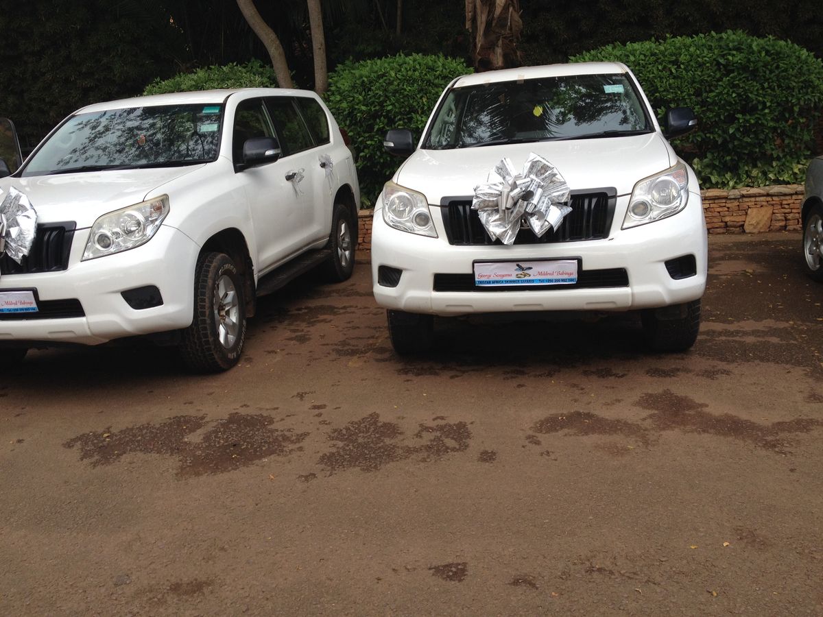 Event transportation Uganda – weddings and special events by Crane Adventure Safaris