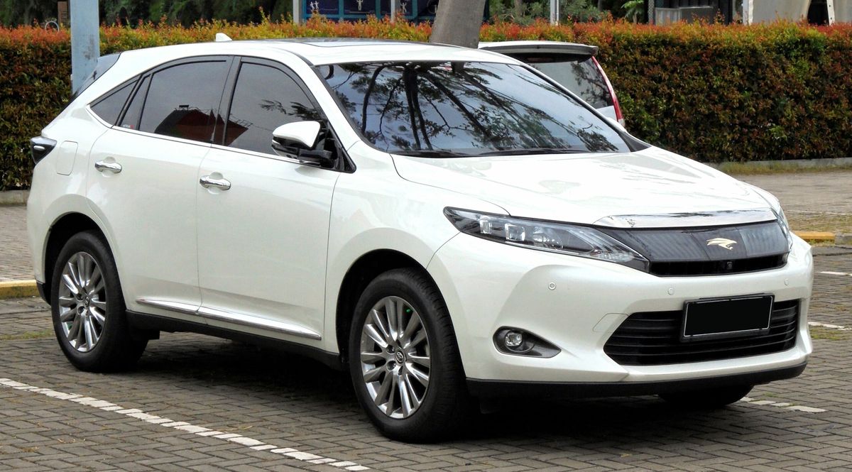 Toyota Harrier hire Uganda – stylish mid-size SUV rental